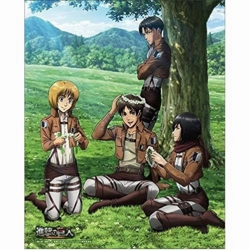 Superhero Figure Music Icon Attack on Titan Canvas Art