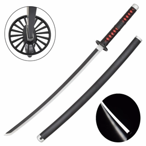 KATANA ORNEMENTAL AVEC LED INTERNE DE TANJIRO KAMADO DEMON SLAYER - KIMETSU NO YAIBA Movie Showcase