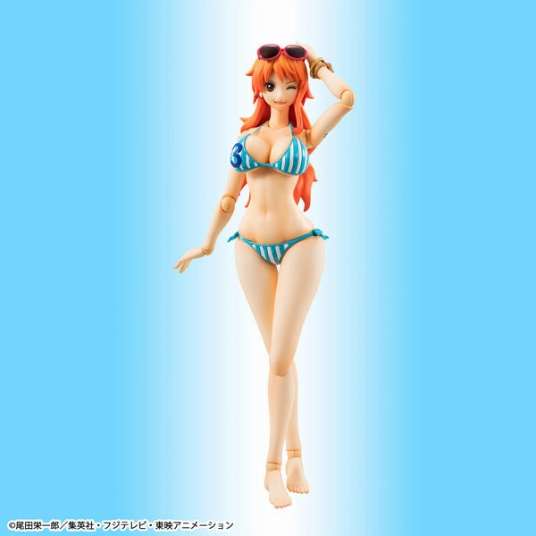 VARIABLE ACTION HEROES ONE PIECE Nami Ver. Summer Vacation (rerun) Superhero Display Recognition Gift