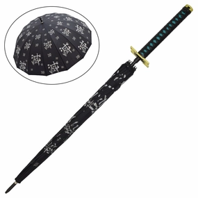 Prototype Model PARAPLUIE AVEC POIGN??E DE STYLE KATANA DE MUICHIRO TOKITO DEMON SLAYER - KIMETSU NO YAIBA