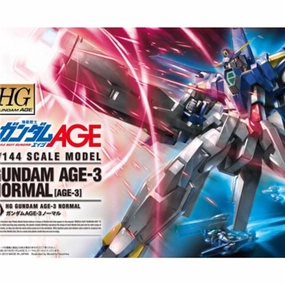 HG 1/144 #21 Gundam Age 3 Normal Movie Character