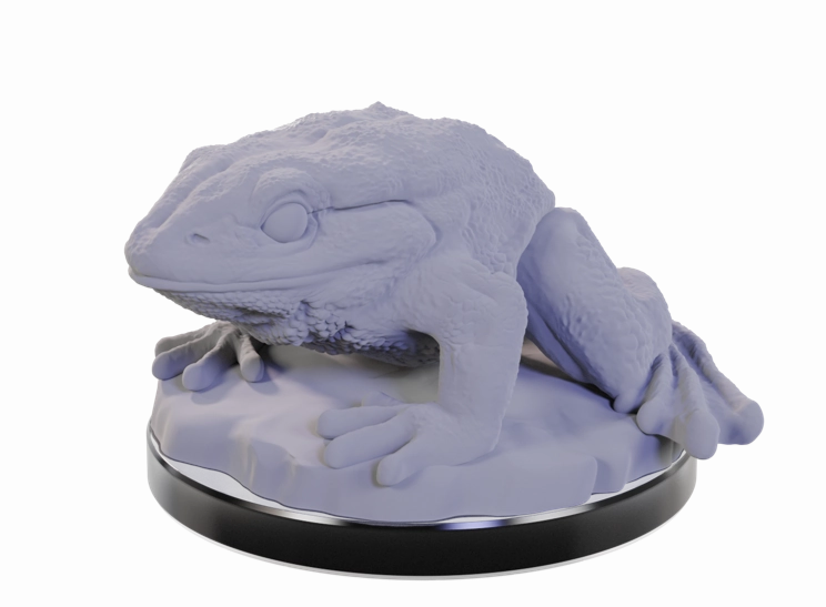 Wizkids Unpainted Minis WV22 Giant Frogs Contemporary Spin