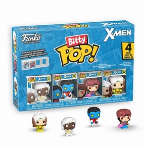 X-MEN - Bitty Pop 4 Pack 2.5cm - Gambit avec Chase PRECO > 30/10 Crime Scene